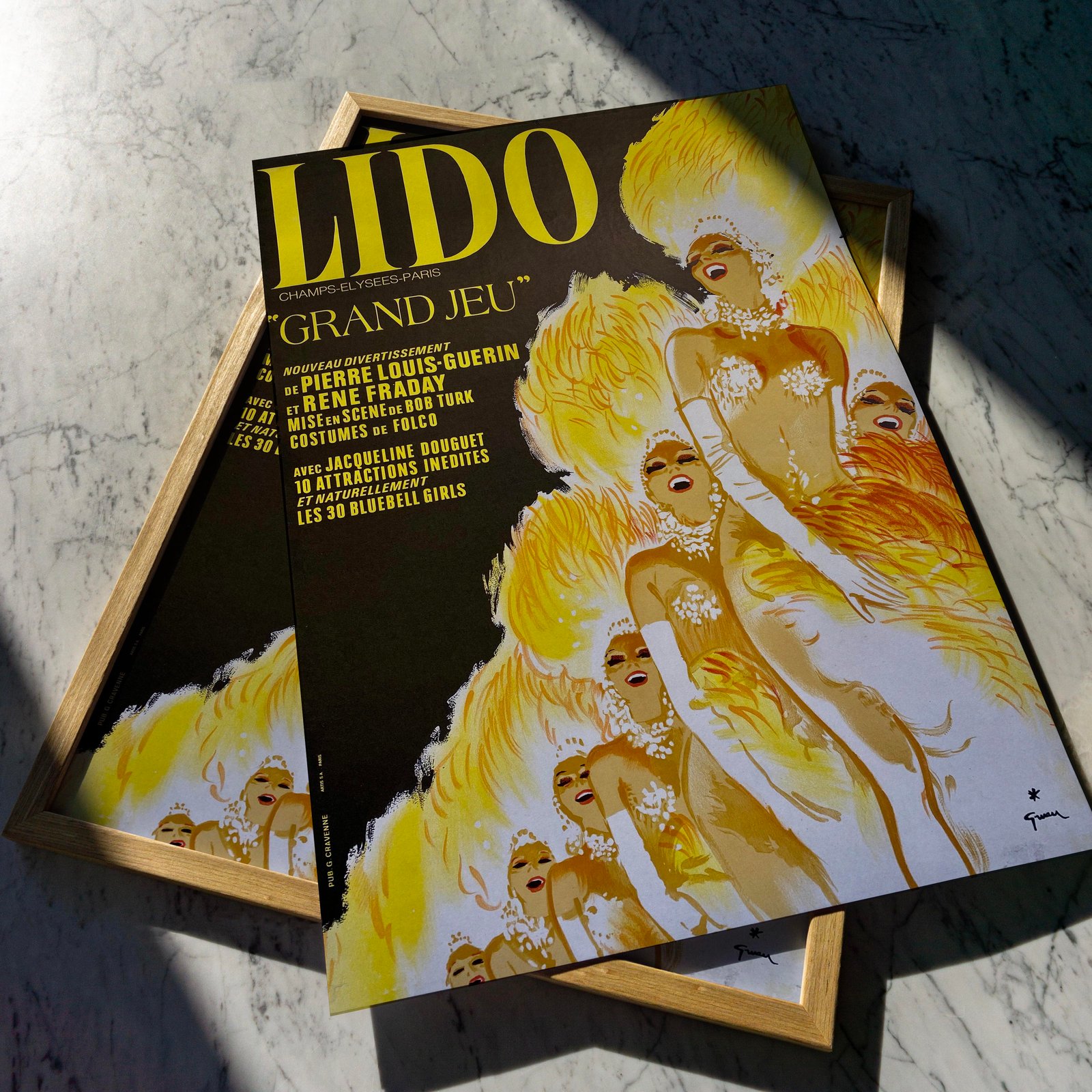 Lido - Grand Jeu | Rene Gruau - 1972 | Event Poster | Vintage